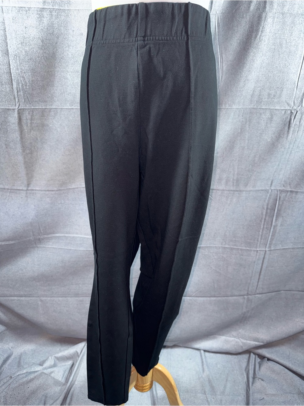 2865-Ava & Viv Black Women's Pull-On Dress Pants